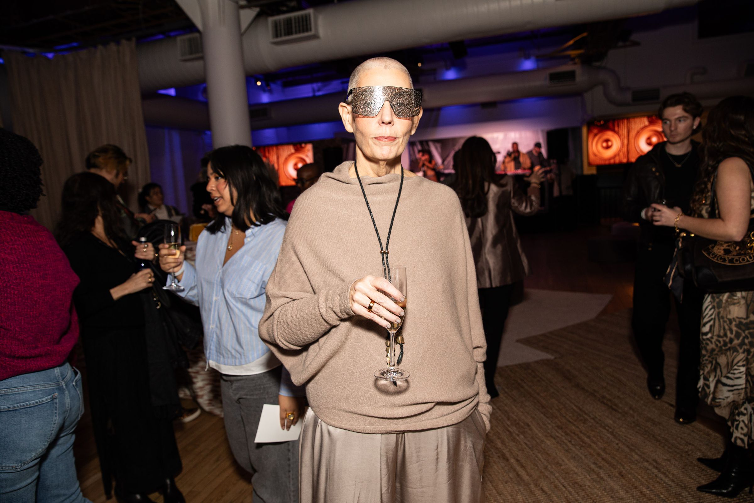 Maureen Costello, executive producer of The Development, which produced the party.