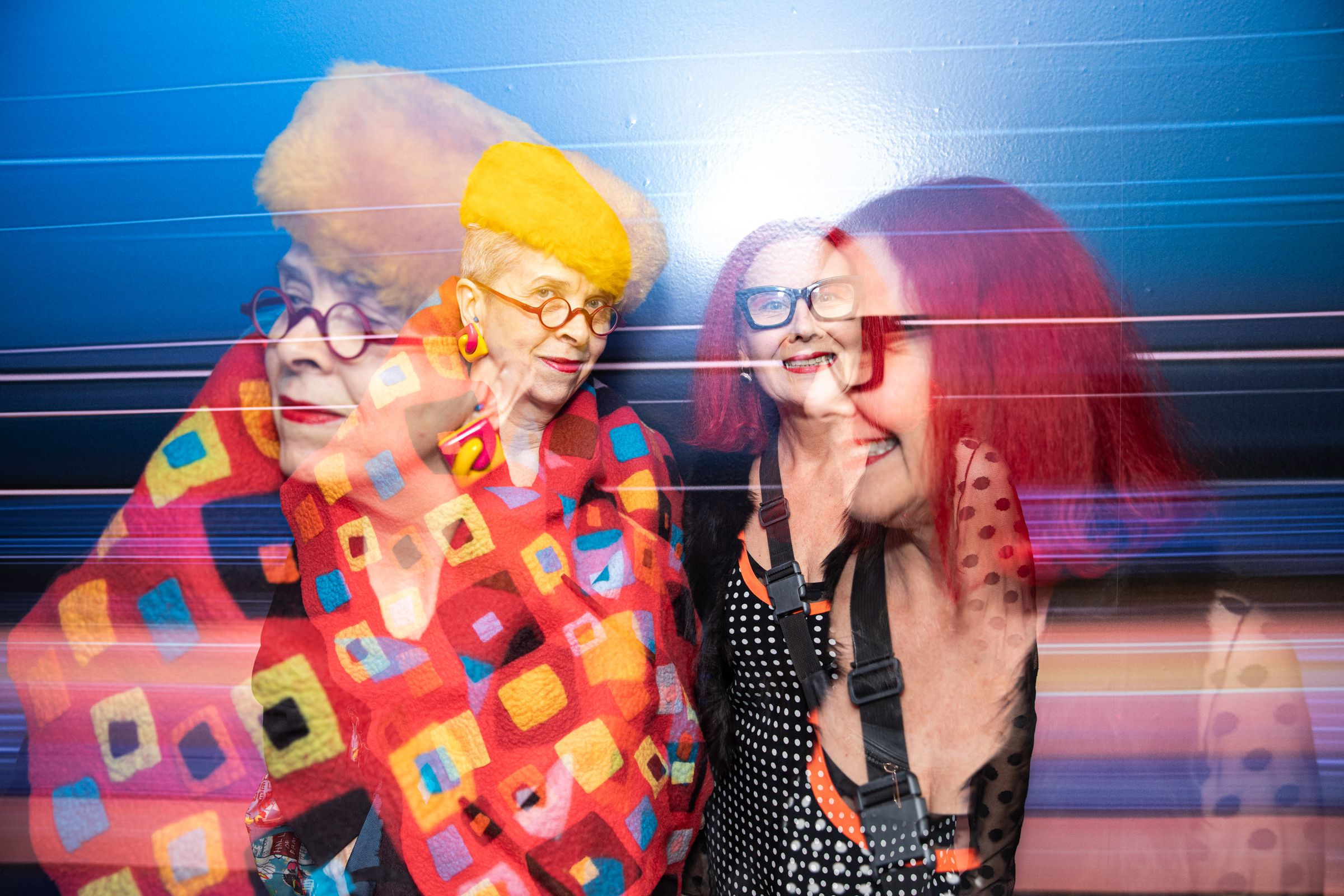Valerie, of @idiosyncraticfashionistas, and Martina Dietrich of @mdcoutureny.