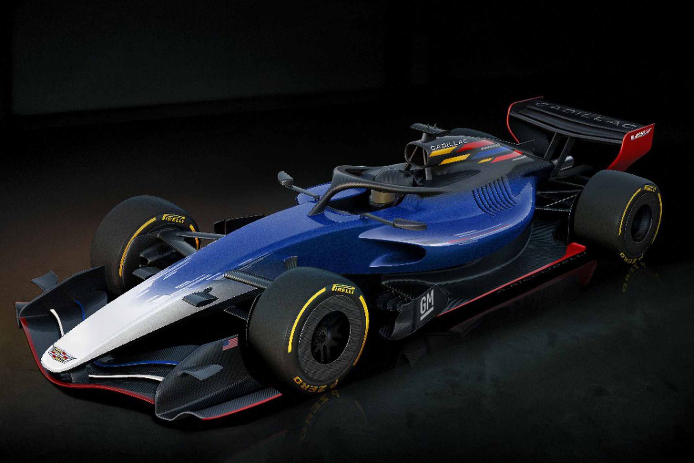 Cadillac Formula 1 team render.