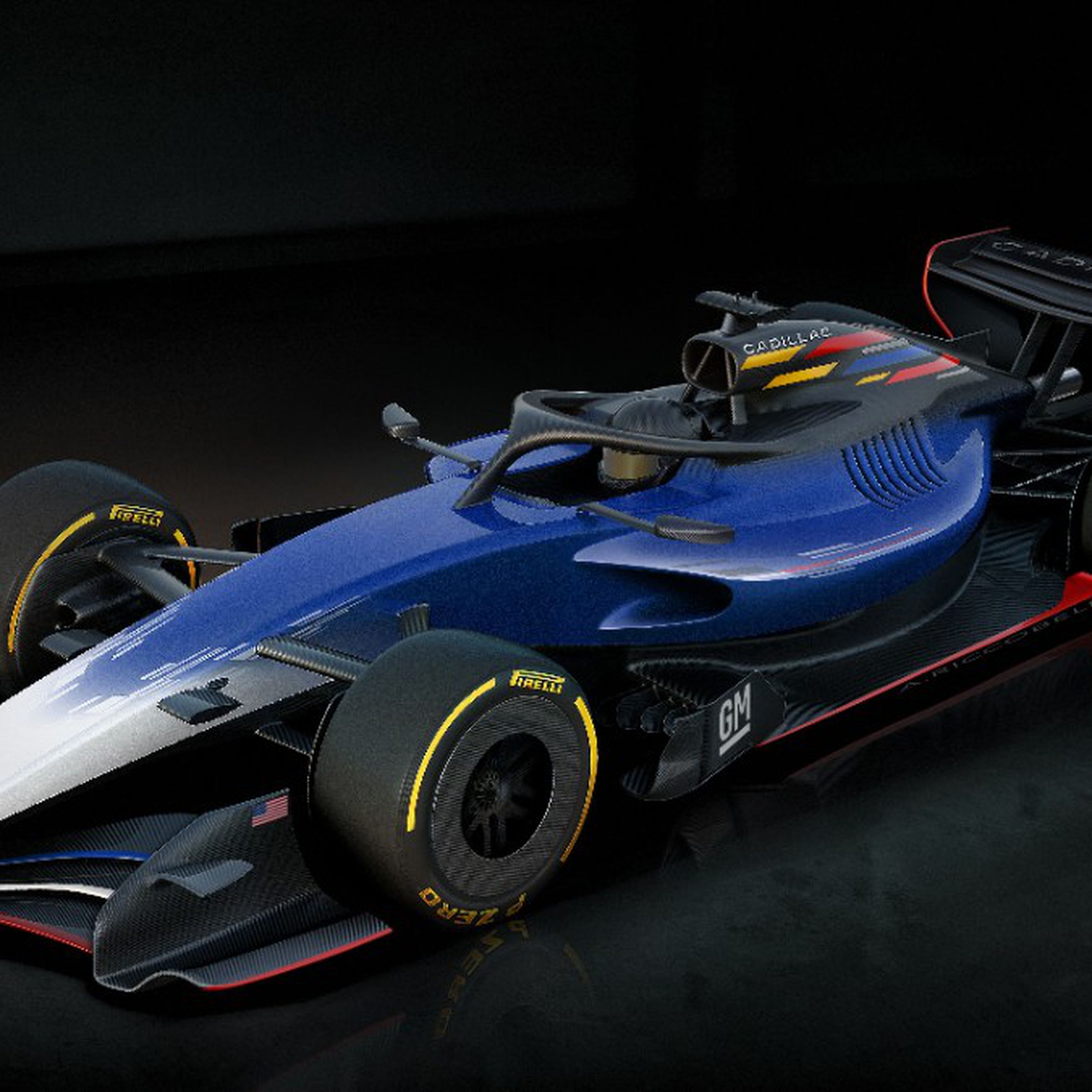 Cadillac Formula 1 team render.