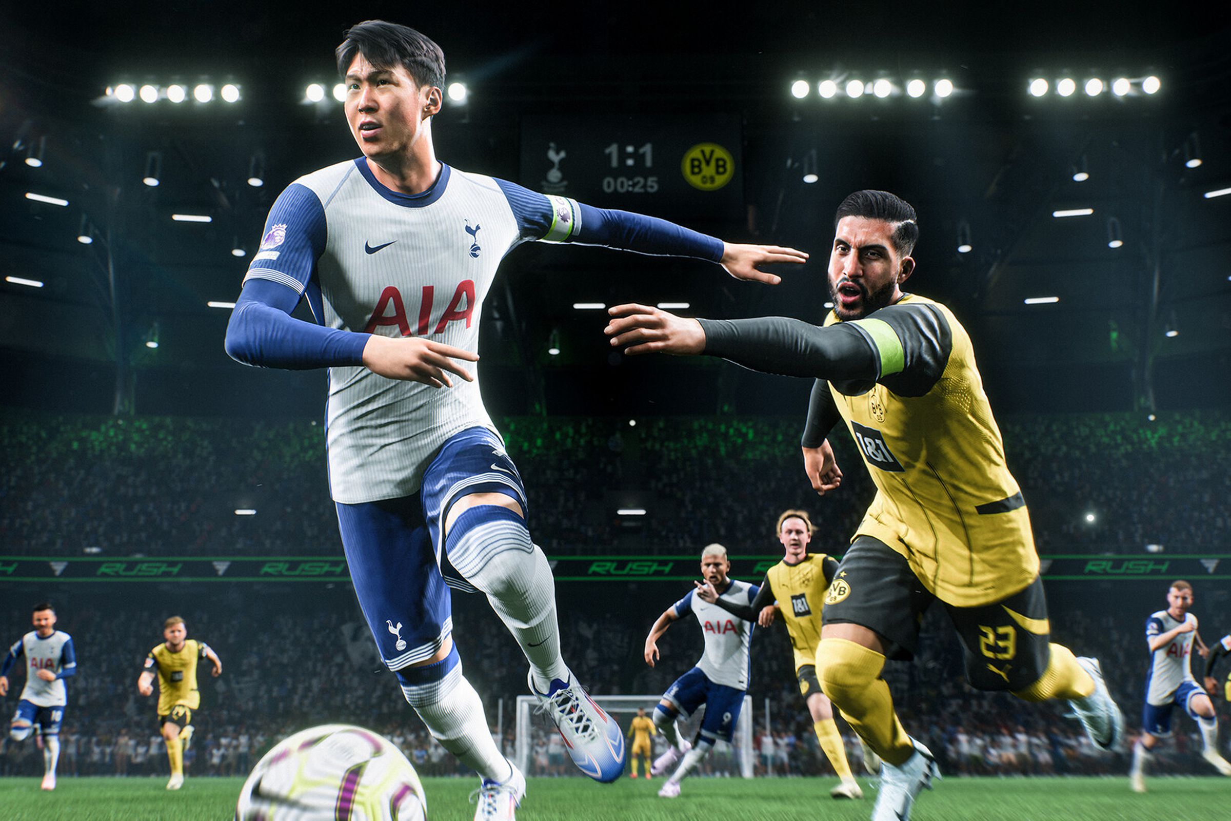A screenshot from EA Sports FC 25.