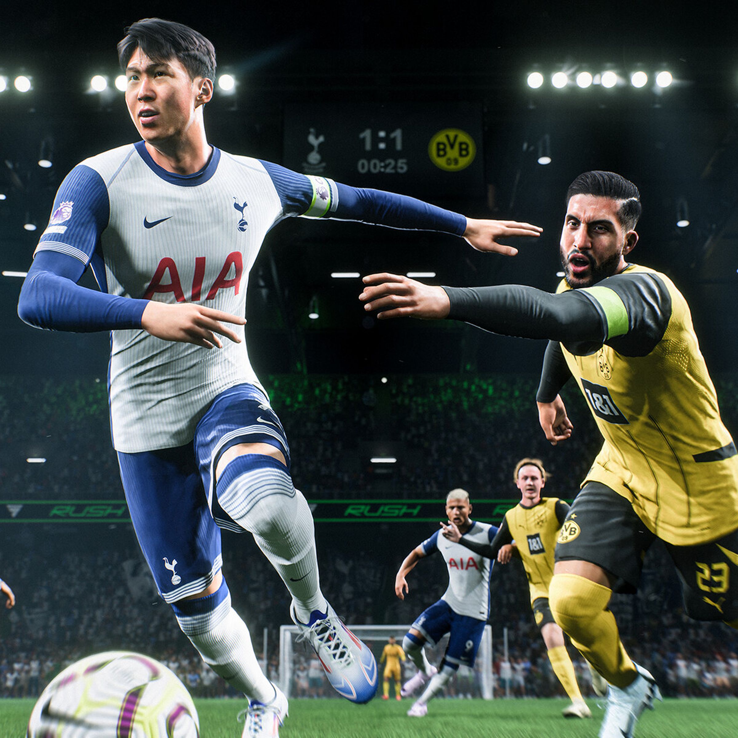 A screenshot from EA Sports FC 25.