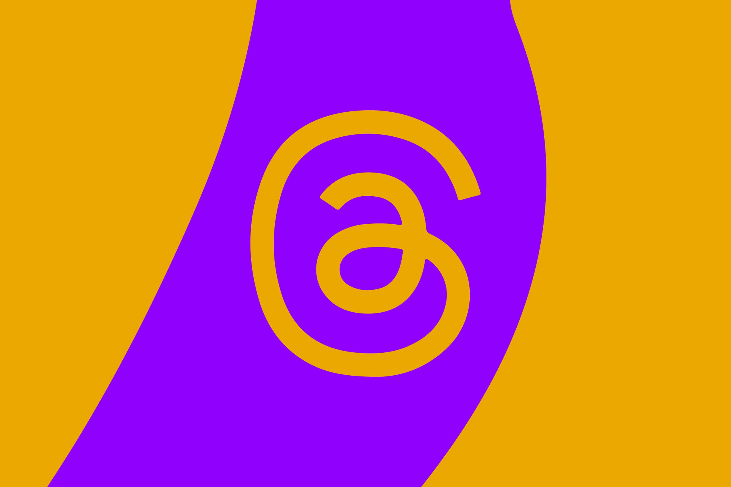 An image showing the Threads logo